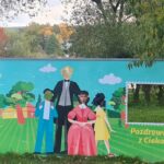 Uczniowie podczas zabawy