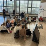 Uczennice podczas konkursu