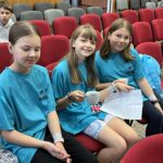 Uczennice podczas konkursu