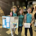 Uczennice podczas konkursu