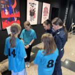 Uczennice podczas konkursu