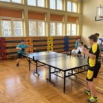 Uczniowie na zawodach