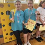 Uczniowie na zawodach