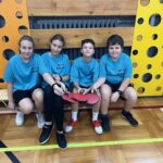 Uczniowie na zawodach