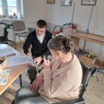 Uczniowie z wizytą w DPS