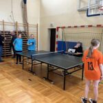 Uczniowie na zawodach