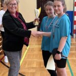 Uczniowie na zawodach