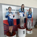 Uczennice na podium