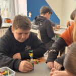 Uczniowie klasy 5a na warsztatach