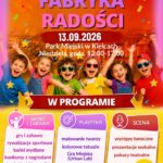 Plakat informujący o pikniku