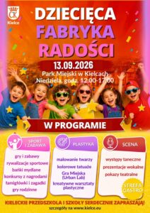 Plakat informujący o pikniku